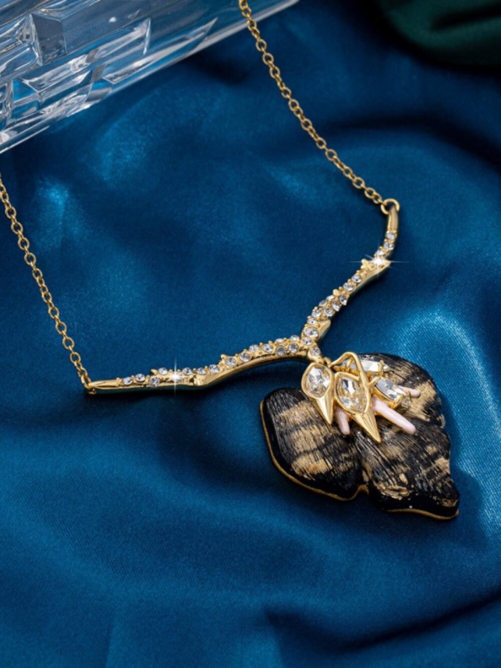 Alexis Bittar Organic Crystal Necklace